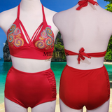 Red Swim Control Abdominal