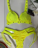 Yellow Neon Bikini in Small