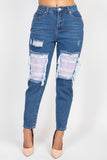 Glitter Patches Jeans