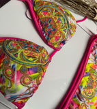 Pink Embroided in Large